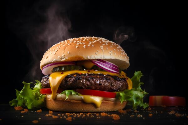 Makes Burger The Anytime Food